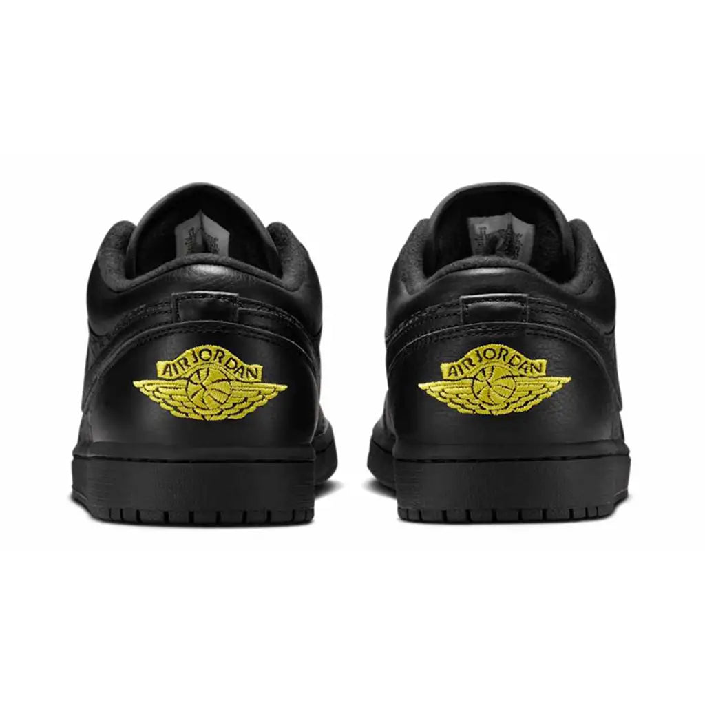 Jordan 1 Low Black Elephant Print