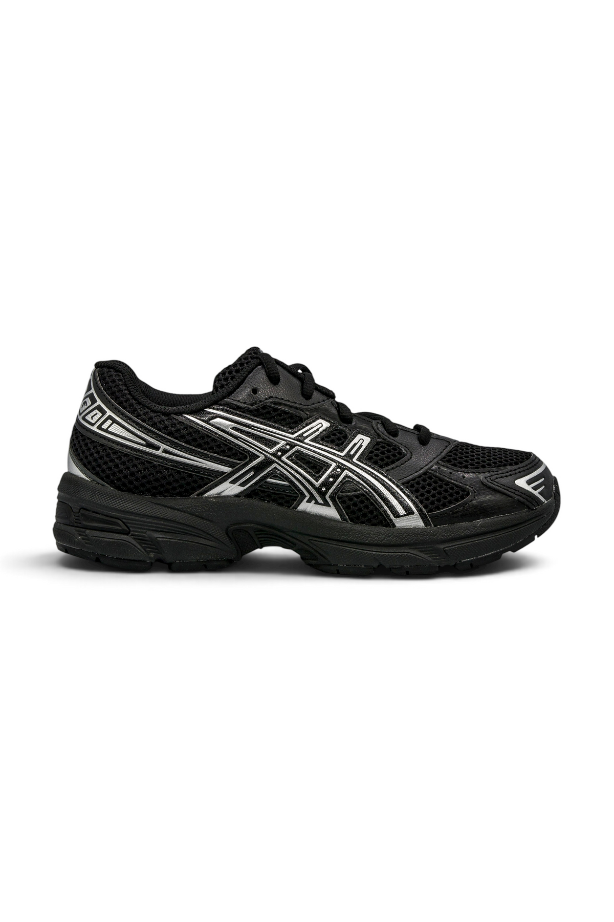 ASICS Gel-1130 Black Pure Silver (GS)
