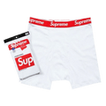 Supreme x Hanes Boxer Briefs (4 Pack) 'White'