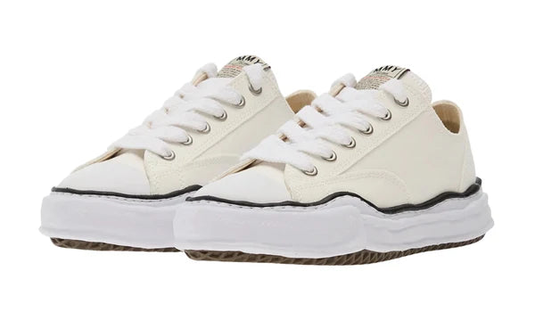 Maison Mihara Yasuhiro Peterson OG Sole Canvas Low White