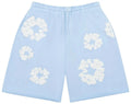 Denim Tears The Cotton Wreath Shorts Powder Blue