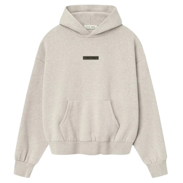 Fear of God Essentials 2025 Hoodie 'Heather Stone'