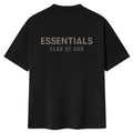 Fear of God Essentials Classic Tee Jet Black (FW25)