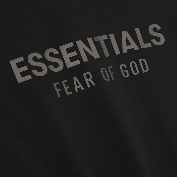 Fear of God Essentials Classic Tee Jet Black (FW25)