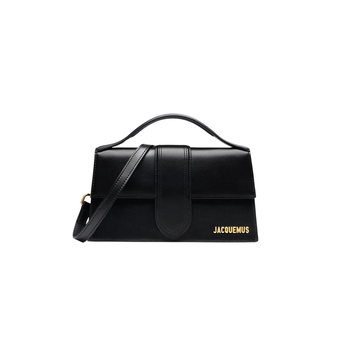 Jacquemus Le grand Bambino Crossbody Strap Handbag Black