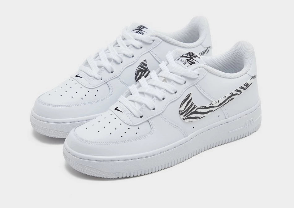 Nike Air Force 1 'GS 'Zebra Swoosh'
