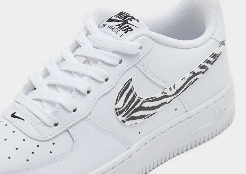 Nike Air Force 1 'GS 'Zebra Swoosh'