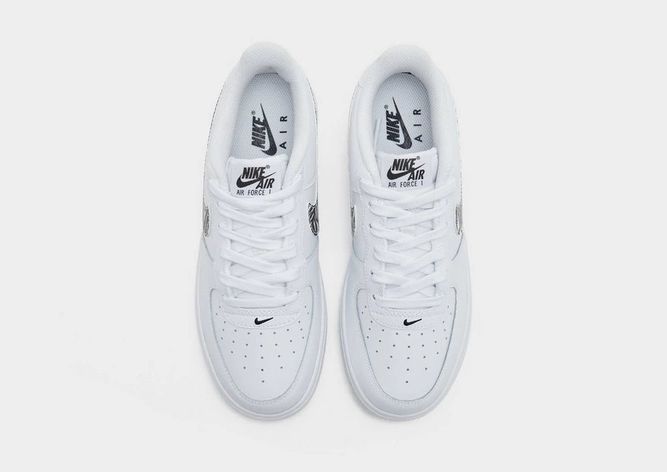 Nike Air Force 1 'GS 'Zebra Swoosh'