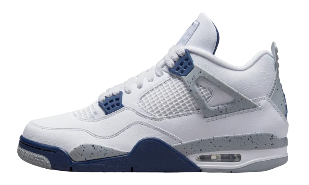 Air Jordan 4 Retro White Midnight Navy