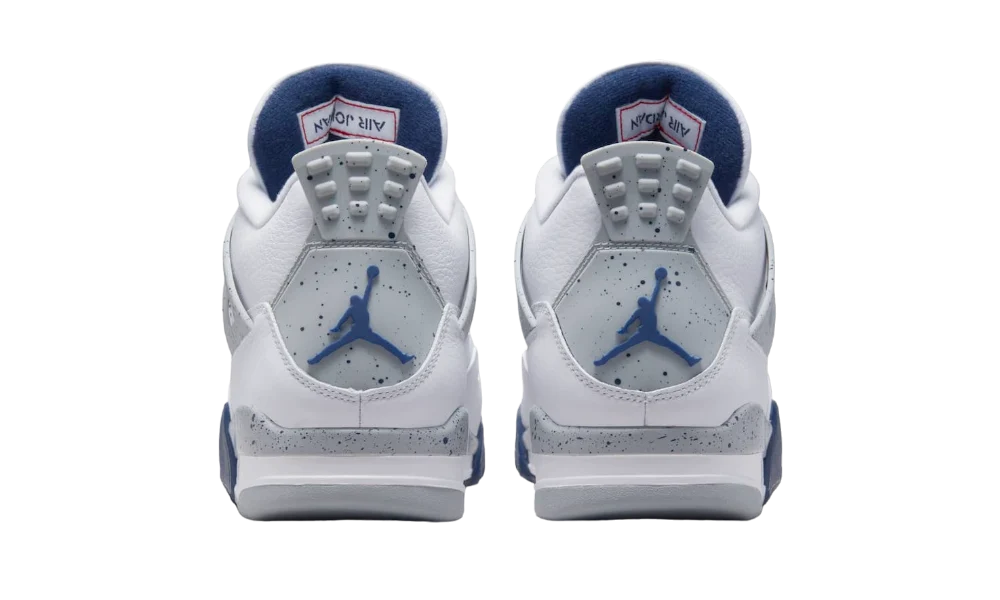 Air Jordan 4 Retro White Midnight Navy