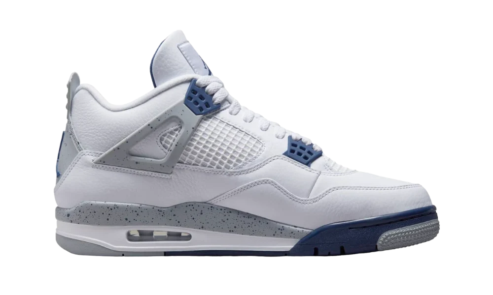 Air Jordan 4 Retro White Midnight Navy
