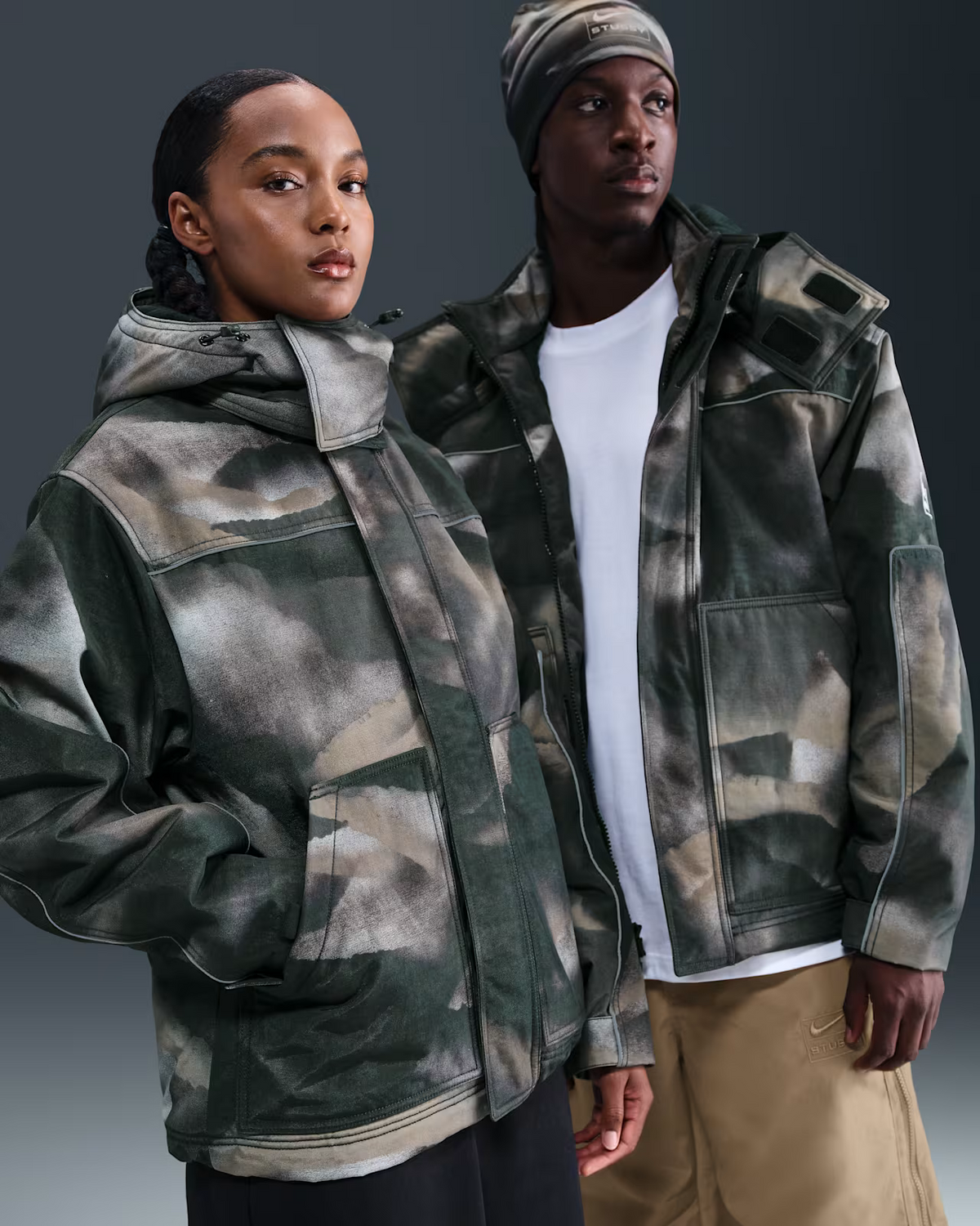 Stussy x Nike Primaloft Utility Jacket Multicolor